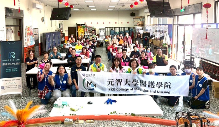  元智護理系社區授課 提升民眾防災與健康力