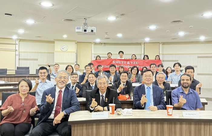 元智大學舉辦KMUTT學生實習成果發表會　深化台泰高教合作交流