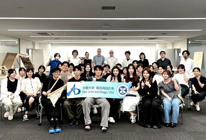元智大學藝設系赴日參與國際建築設計工作坊 跨國交流激盪創意火花