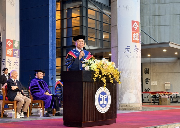 元智大學畢典 校長：培養AQ AI協作能力維持競爭優勢
