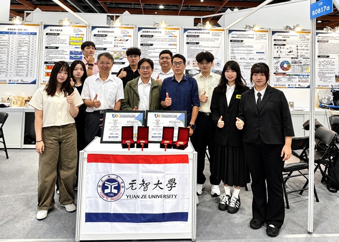 從低軌衛星到綠氫科技 元智大學台灣創博會勇奪6大獎 表現研發產業力