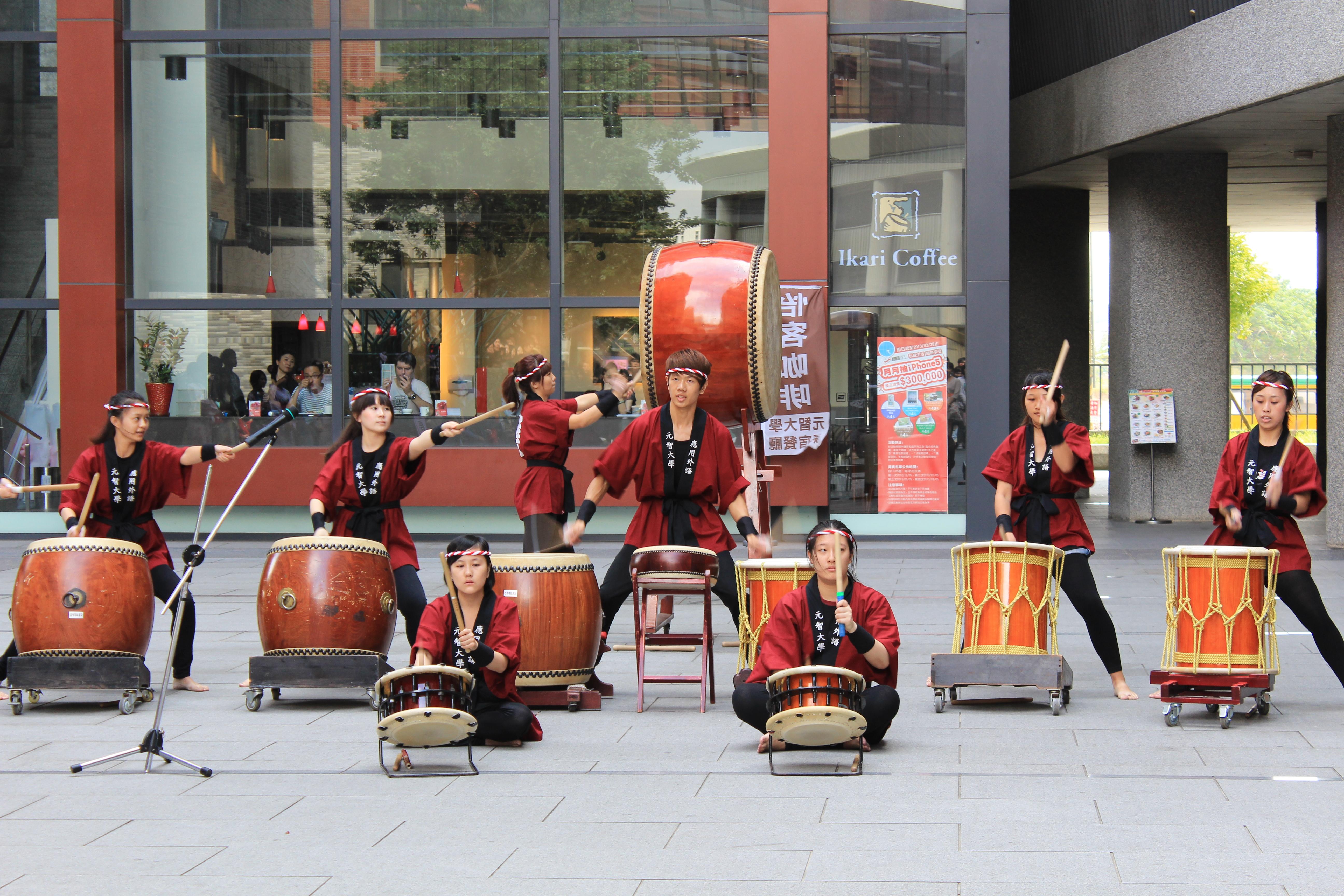 元智应外日本文化祭 舞踊,太鼓达人 闪亮登场