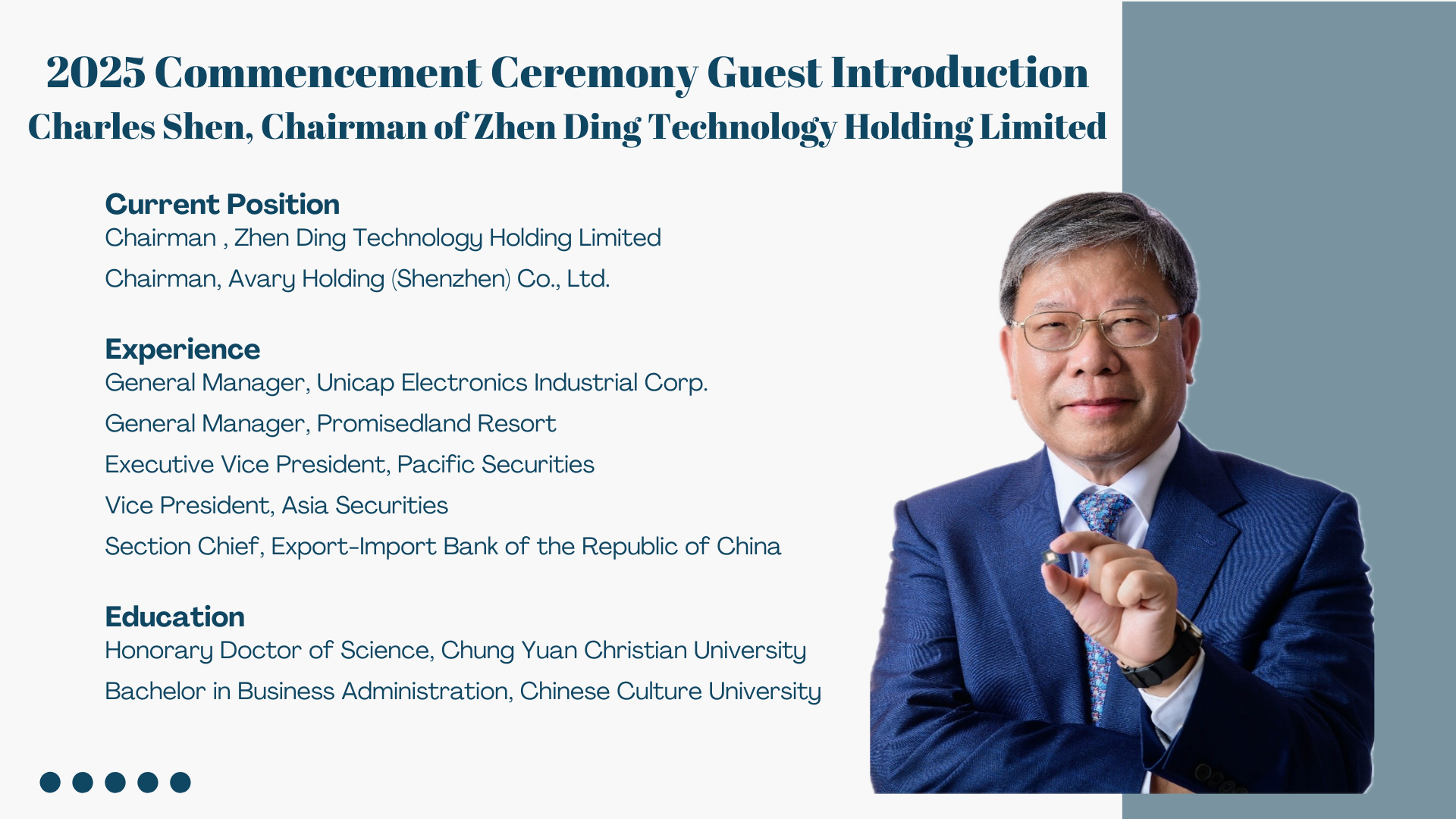 Distinguished Guest Introduction Image
