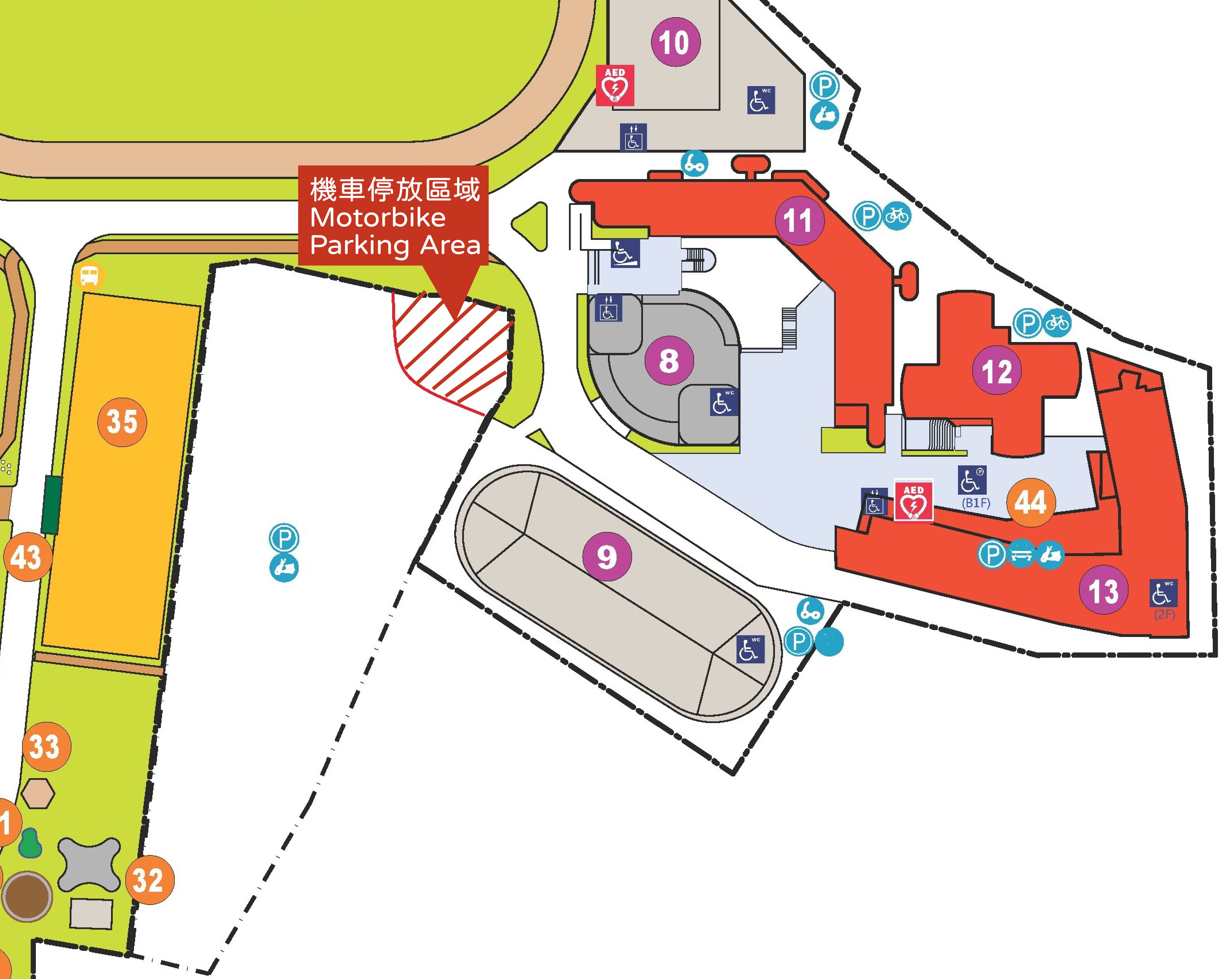 【宿服組公告】06/27-28宿舍退宿期間校內機車停車場調整通知