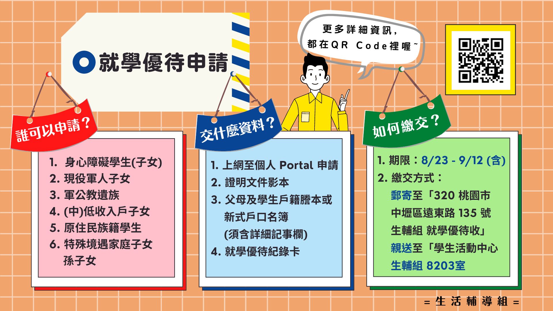 懶人包 就學優待