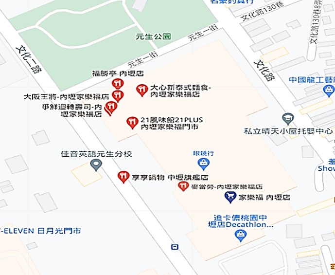 週邊商家資訊 1