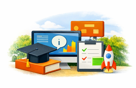 陪伴你完成學習歷程與成果